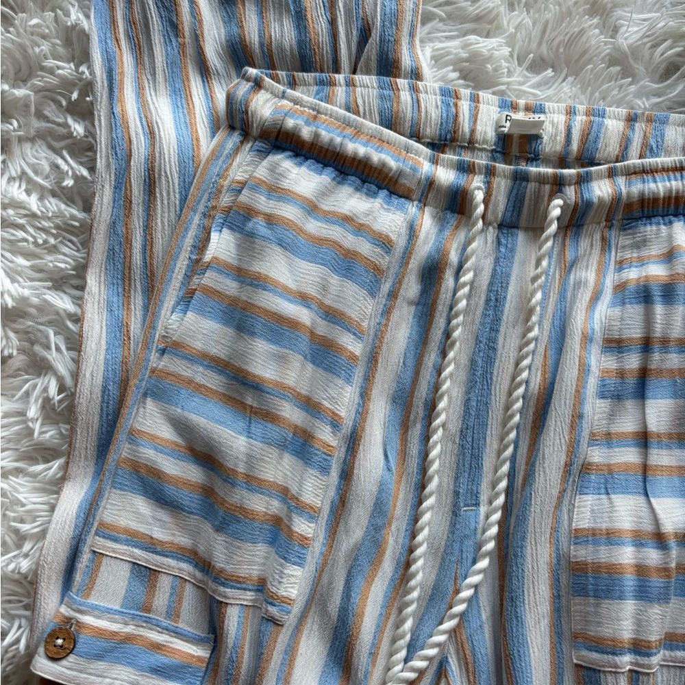ROXY Precious Cargo Beach Pants Striped - Picture 6 of 11